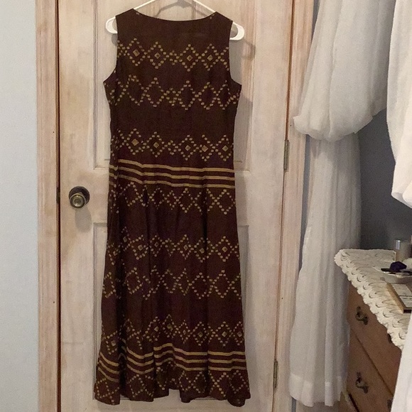 DKNY Linen Sleeveless Dress - Picture 6 of 8